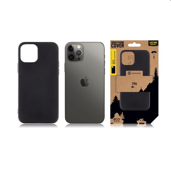 Pouzdro Tactical TPU pro Apple iPhone 12/12 Pro, černé