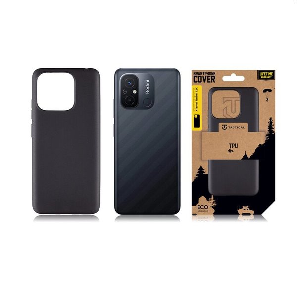 Pouzdro Tactical TPU pro Xiaomi Redmi 12C, černé Pouzdro Tactical TPU pro Xiaomi Redmi 12C, černé