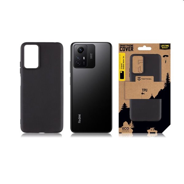 Pouzdro Tactical TPU pro Xiaomi Redmi 12S, černé Pouzdro Tactical TPU pro Xiaomi Redmi 12S, černé
