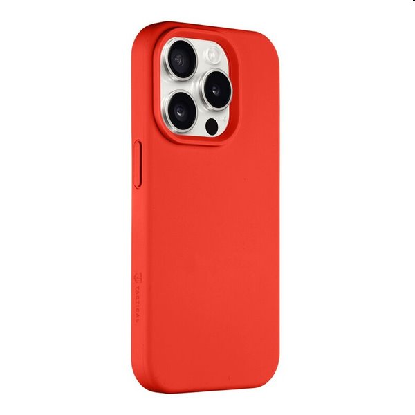 Pouzdro Tactical Velvet Smoothie pro Apple iPhone 15 Pro, červené Pouzdro Tactical Velvet Smoothie pro Apple iPhone 15 Pro, červené