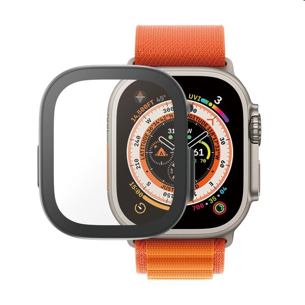 Tvrzené sklo Full Body D3O PanzerGlass pro Apple Watch Ultra/Ultra 2