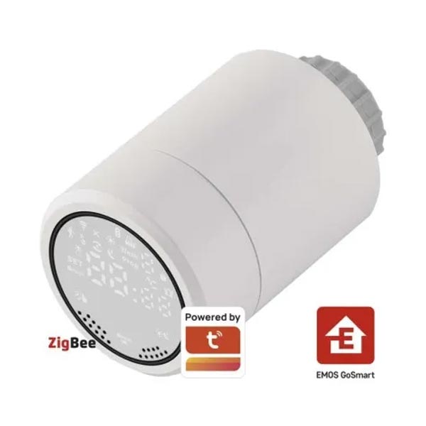Emos GoSmart Digitální termostatická hlavice P5630S ZigBee Emos GoSmart Digitální termostatická hlavice P5630S ZigBee