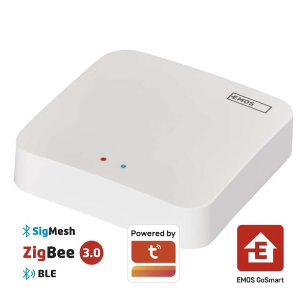 Emos GoSmart Multifunkčni ZigBee brána IP-1000Z s Bluetooth a Wi-Fi Emos GoSmart Multifunkčni ZigBee brána IP-1000Z s Bluetooth a Wi-Fi