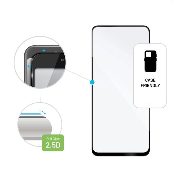 FIXED Full-Cover ochranné sklo pro Motorola Moto G54 5G, černé FIXED Full-Cover ochranné sklo pro Motorola Moto G54 5G, černé