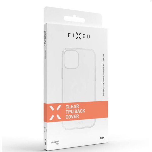 FIXED TPU Gelové pouzdro pro Xiaomi 13T/13T Pro, transparentní
