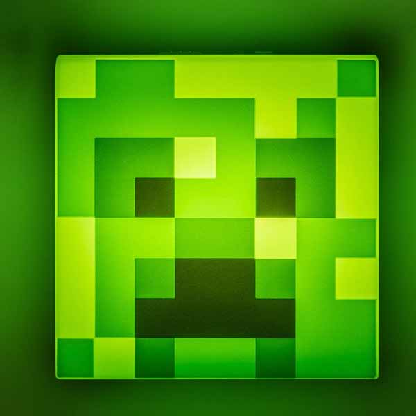 Noční Lampa Creeper (Minecraft)