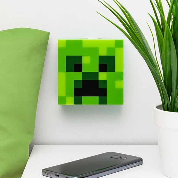 Noční Lampa Creeper (Minecraft)