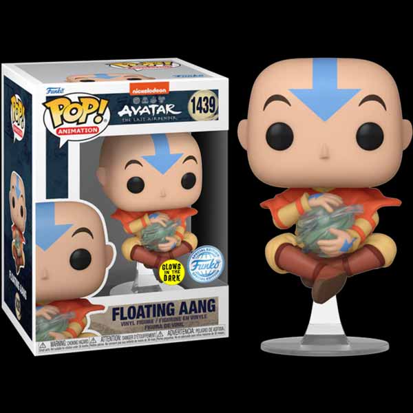 POP! Animation: Aang Floating (Avatar The Last Airbender) Special Edition (Glows in The Dark)