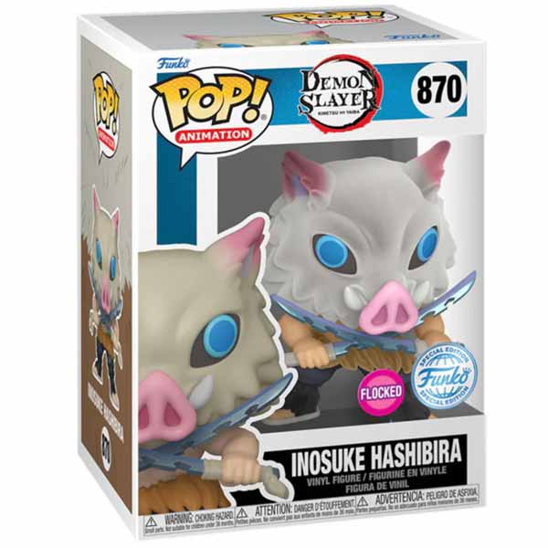 POP! Animation: Inosuke Hashibira (Demon Slayer) Special Edition Flocked POP! Animation: Inosuke Hashibira (Demon Slayer) Special Edition Flocked