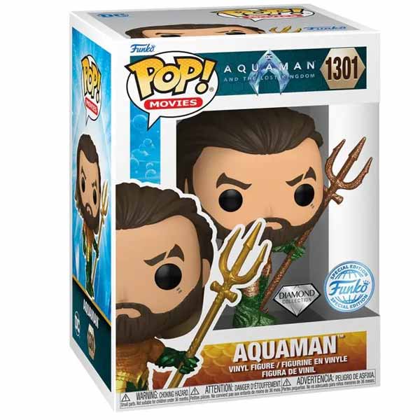 POP! Movies: Aquaman and the Lost Kingdom: Aquaman (DC) Special Edition (Diamond Collection) POP! Movies: Aquaman and the Lost Kingdom: Aquaman (DC) Special Edition (Diamond Collection)