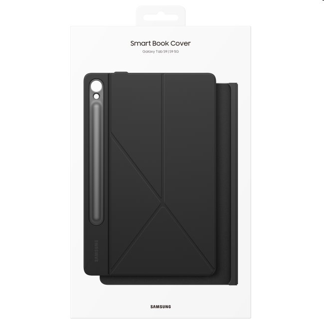 Pouzdro Book Cover pro Samsung Galaxy Tab S9 | S9 FE, black