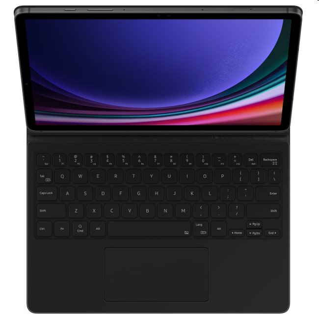 Pouzdro Book Cover s klávesnici a touchpadom pro Samsung Galaxy Tab S9 | S9 FE, black Pouzdro Book Cover s klávesnici a touchpadom pro Samsung Galaxy Tab S9 | S9 FE, black