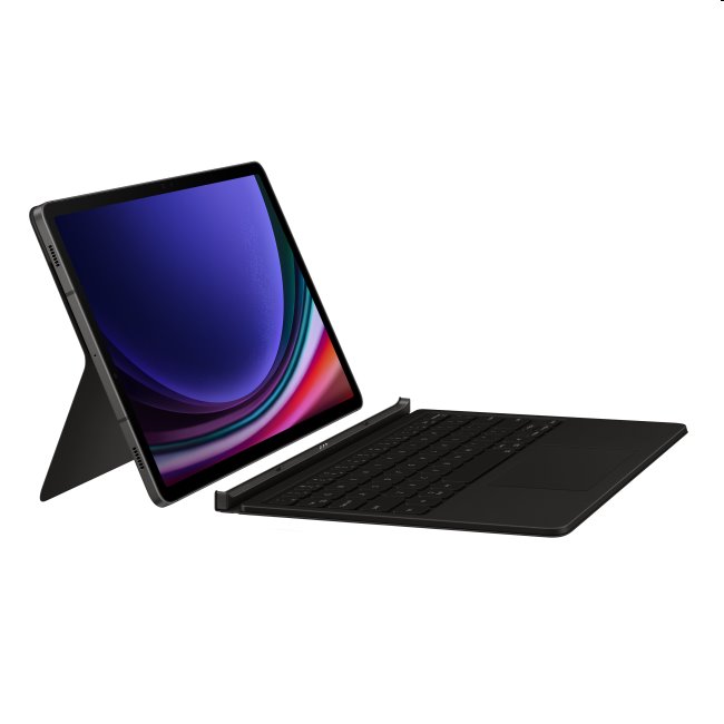 Pouzdro Book Cover s klávesnici a touchpadom pro Samsung Galaxy Tab S9 | S9 FE, black Pouzdro Book Cover s klávesnici a touchpadom pro Samsung Galaxy Tab S9 | S9 FE, black