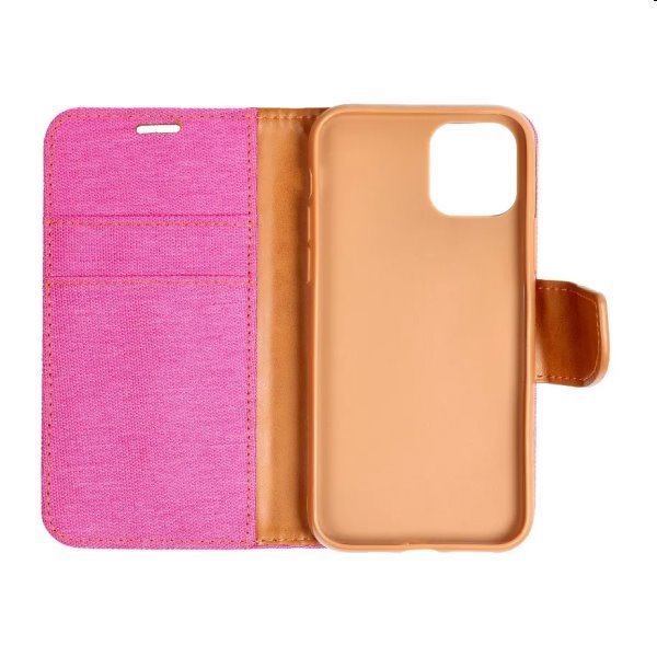 Pouzdro CANVAS Book pro Apple iPhone 15 Plus, růžové Pouzdro CANVAS Book pro Apple iPhone 15 Plus, růžové