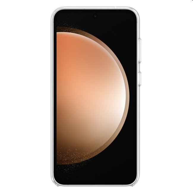 Pouzdro Clear Gadget pro Samsung Galaxy S23 FE, transparent (s odnímatelným úchytem)
