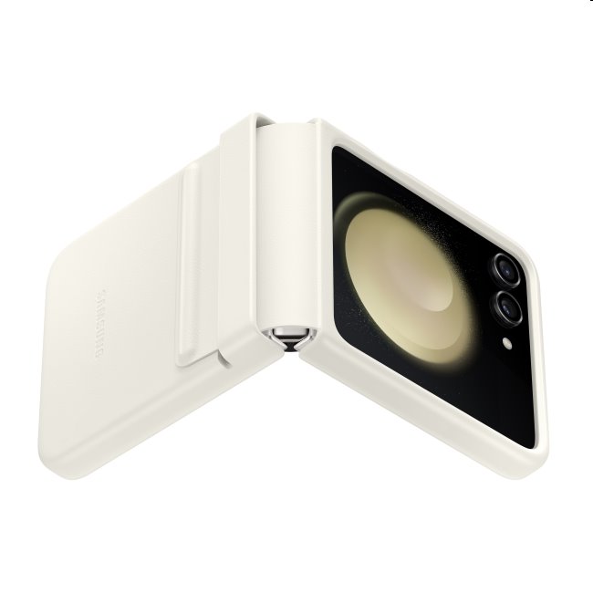 Pouzdro Eco-Leather Cover pro Samsung Galaxy Z Flip5, cream Pouzdro Eco-Leather Cover pro Samsung Galaxy Z Flip5, cream