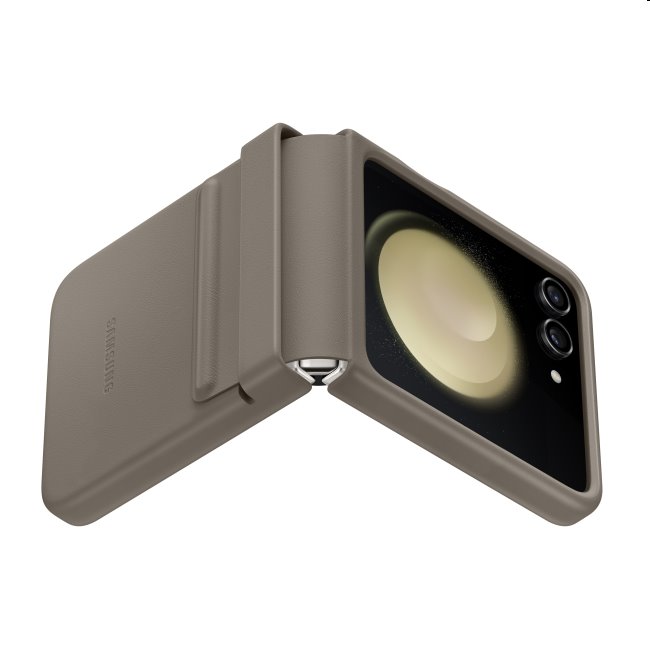 Pouzdro Eco-Leather Cover pro Samsung Galaxy Z Flip5, etoupe Pouzdro Eco-Leather Cover pro Samsung Galaxy Z Flip5, etoupe