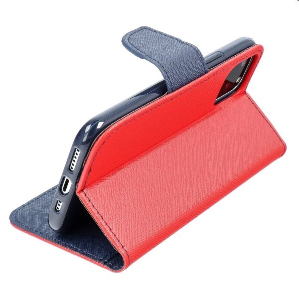 Pouzdro FANCY Book pro Motorola Moto G14, červené/modré Pouzdro FANCY Book pro Motorola Moto G14, červené/modré