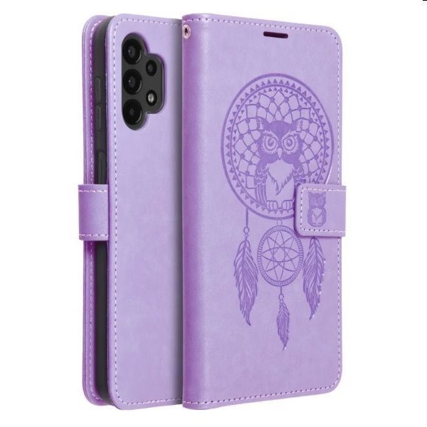 Pouzdro MEZZO Book dreamcatcher pro Apple iPhone 15 Pro, fialové Pouzdro MEZZO Book dreamcatcher pro Apple iPhone 15 Pro, fialové