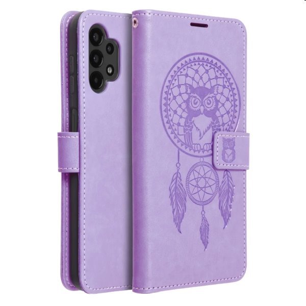 Pouzdro MEZZO Book dreamcatcher pro Xiaomi Redmi Note 12S, fialové