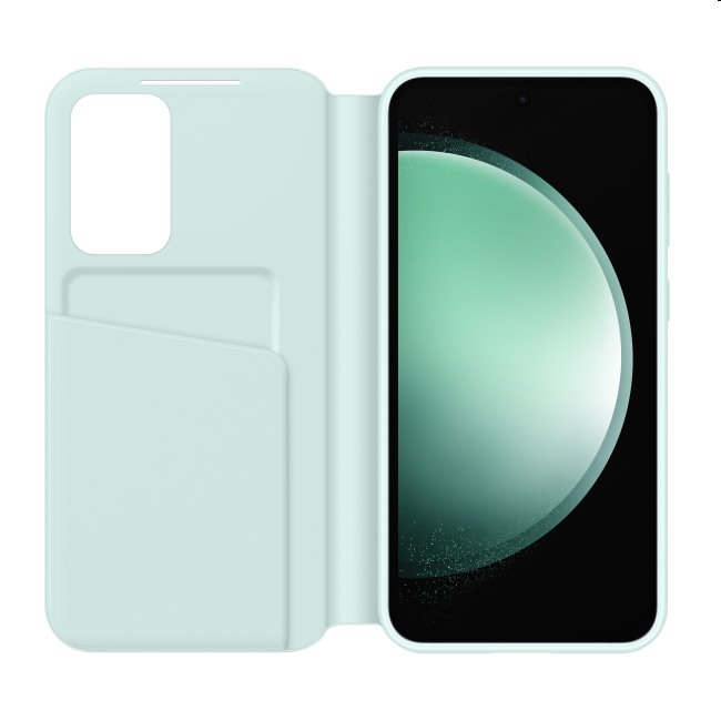 Pouzdro Smart View Wallet pro Samsung Galaxy S23 FE, mint