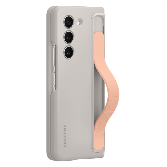 Pouzdro Standing Cover s poutkem a stojanem pro Samsung Galaxy Z Fold5, sand