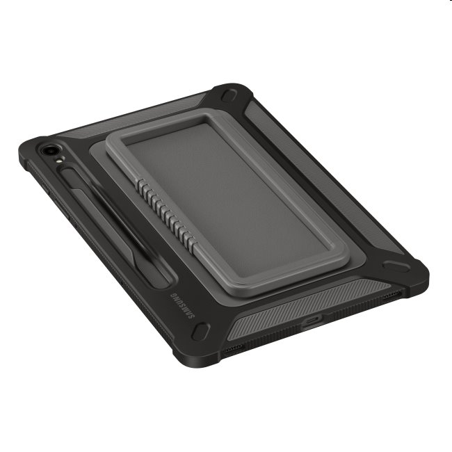 Pouzdro Standing Outdoor Cover pro Samsung Galaxy Tab S9 Plus, black