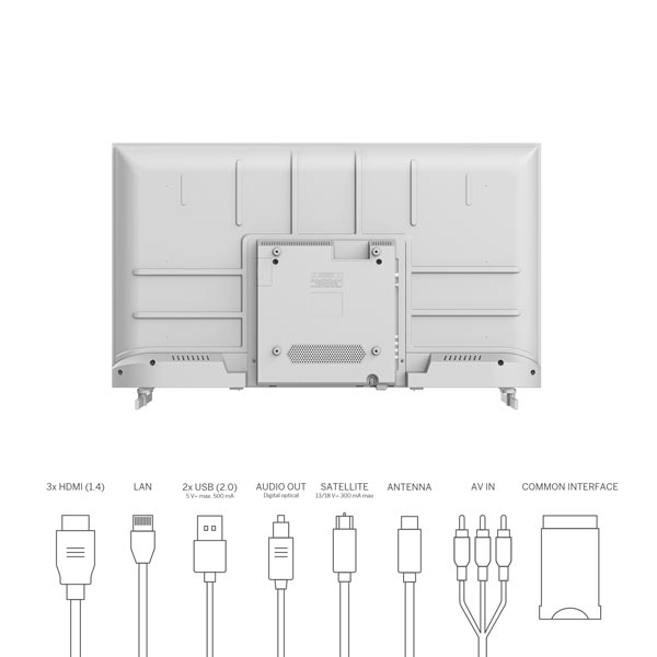 Thomson 40FA2S13W FHD Android, white Thomson 40FA2S13W FHD Android, white