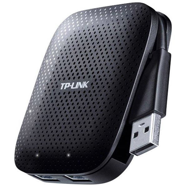TP-Link UH400, USB 3.0, 4 portový Hub, 4x USB 3.0, bez napájecího adaptéru