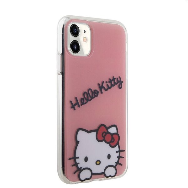 Zadní kryt Hello Kitty IML Daydreaming Logo pro Apple iPhone 11, růžové
