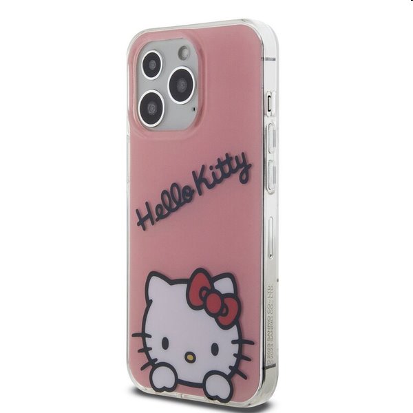 Zadní kryt Hello Kitty IML Daydreaming Logo pro Apple iPhone 13 Pro, růžové Zadní kryt Hello Kitty IML Daydreaming Logo pro Apple iPhone 13 Pro, růžové