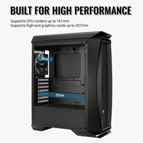 AeroCool case ML G Aero One Frost BG, Mid Tower, ATX AeroCool case ML G Aero One Frost BG, Mid Tower, ATX