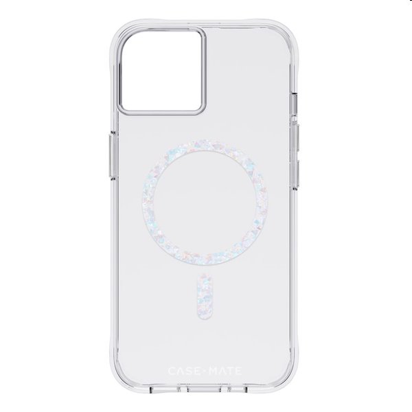 Case Mate Twinkle Diamond MagSafe for Apple iPhone 14, transparentní