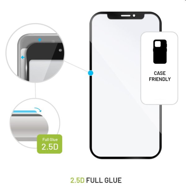 FIXED Full-Cover Ochranné tvrzené sklo pro Google Pixel 8, černé FIXED Full-Cover Ochranné tvrzené sklo pro Google Pixel 8, černé