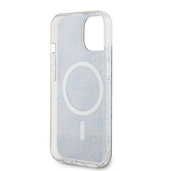 Guess IML 4G MagSafe Zadní Kryt pro iPhone 15 , black Guess IML 4G MagSafe Zadní Kryt pro iPhone 15 , black