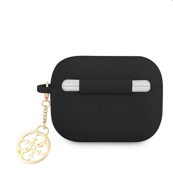 GUESS silikonový obal pro Apple AirPods Pro, černé GUESS silikonový obal pro Apple AirPods Pro, černé
