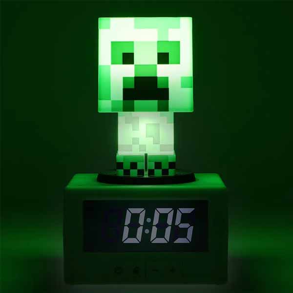 Lampa Creeper Icon Alarm Clock (Minecraft) Lampa Creeper Icon Alarm Clock (Minecraft)