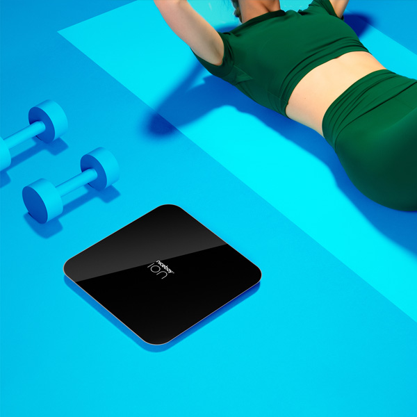 Niceboy ION FitScale digitální osobní váha, černá Niceboy ION FitScale digitální osobní váha, černá