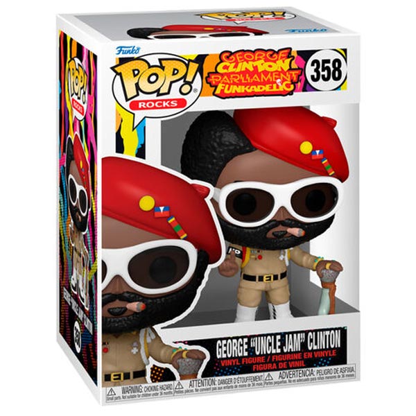 POP! Rocks: George "Uncle Jam" Clinton (George Clinton Parliament Funkadelic) POP! Rocks: George "Uncle Jam" Clinton (George Clinton Parliament Funkadelic)