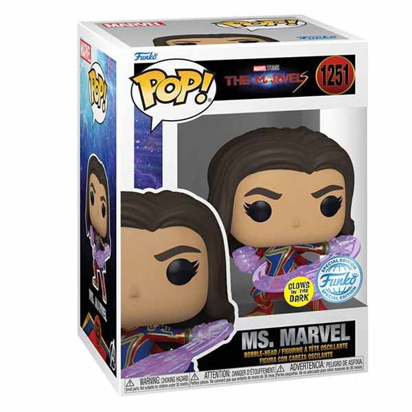 POP! The Marvels: Ms. Marvel (Marvel) Special Edition (Glows in the Dark)
