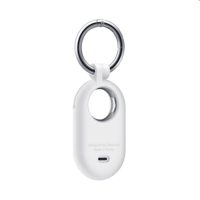 Pouzdro Silicone Cover pro Samsung Galaxy SmartTag 2, white Pouzdro Silicone Cover pro Samsung Galaxy SmartTag 2, white