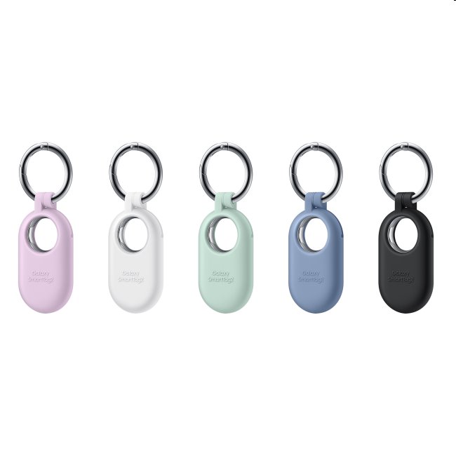 Pouzdro Silicone Cover pro Samsung Galaxy SmartTag 2, white Pouzdro Silicone Cover pro Samsung Galaxy SmartTag 2, white