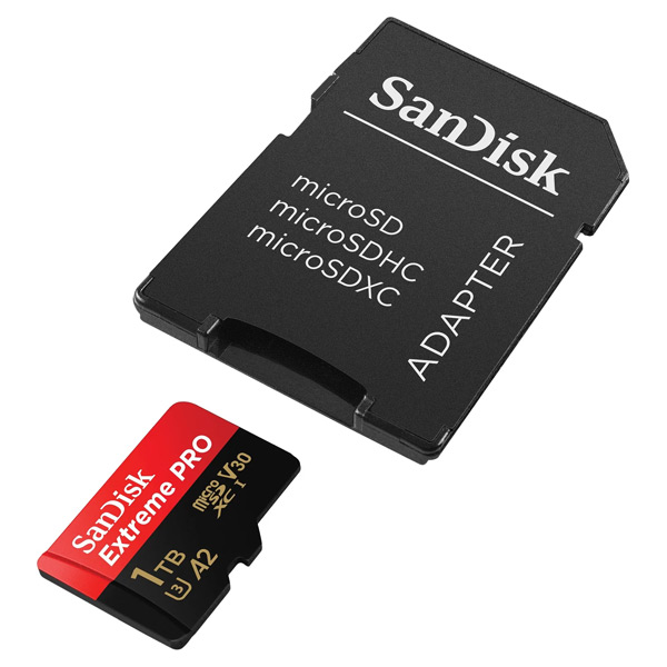 SanDisk Extreme PRO 1TB microSDXC card