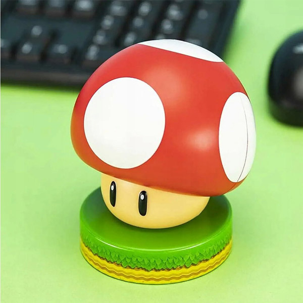 Mini stolní lampa Super Mario Mushroom Icon (Nintendo)