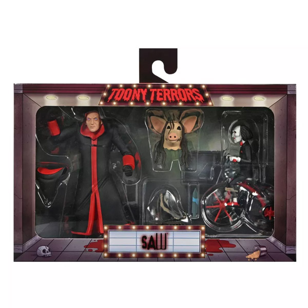 Akční figurky Toony Terrors Jigsaw Killer & Billy Tricycle Boxed Set (Saw)
