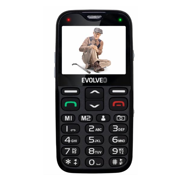 EVOLVEO EasyPhone XG, černý