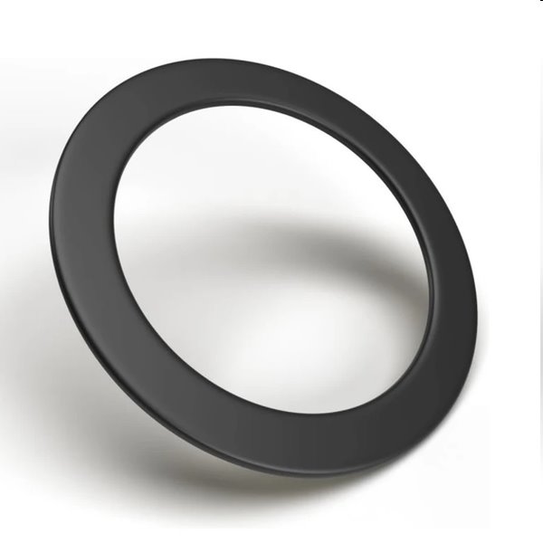 FIXED Magnetická nálepka na mobilní telefon pro použití technologie MagSafe, černá
