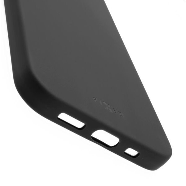 FIXED Story Zadní pogumovaný kryt pro Samsung Galaxy S24, černý