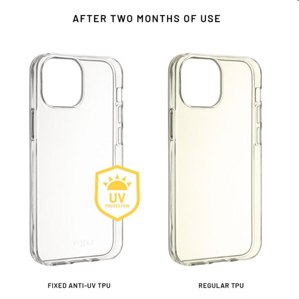 FIXED TPU Gelové pouzdro Slim AntiUV pro Samsung Galaxy S24, transparentní FIXED TPU Gelové pouzdro Slim AntiUV pro Samsung Galaxy S24, transparentní