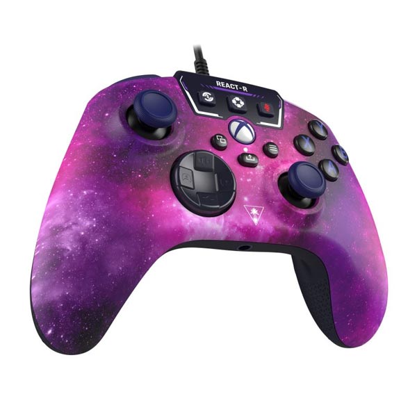 Herní ovladač Turtle Beach REACT-R Gamepad Nebula, fialový